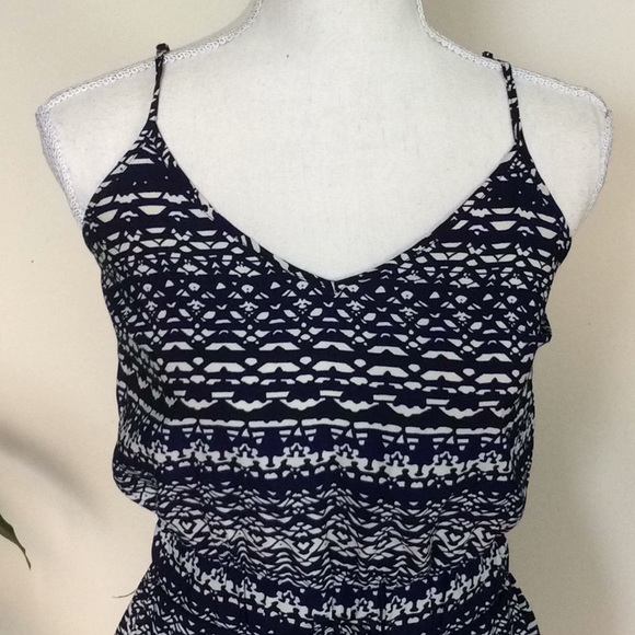 Blue and white Romper Sz. S - Picture 5 of 8